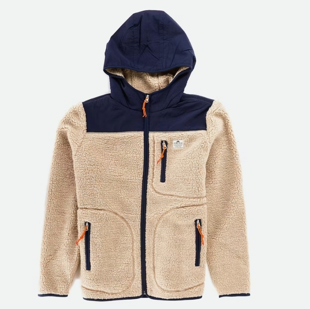 Penfield Carson Hooded Fleece-Tan
